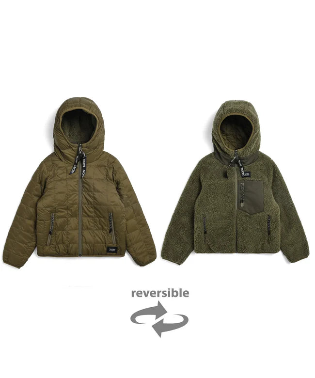 타이온 키즈 패딩 일본 TAION 마운틴 리버시블 다운 플리스 후드 재킷 10컬러