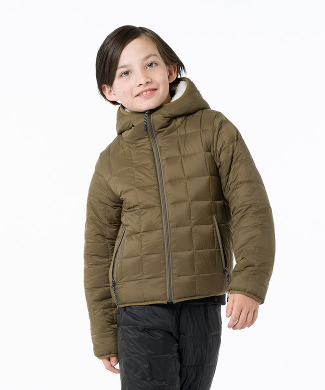 타이온 키즈 패딩 일본 TAION 마운틴 리버시블 다운 플리스 후드 재킷 10컬러