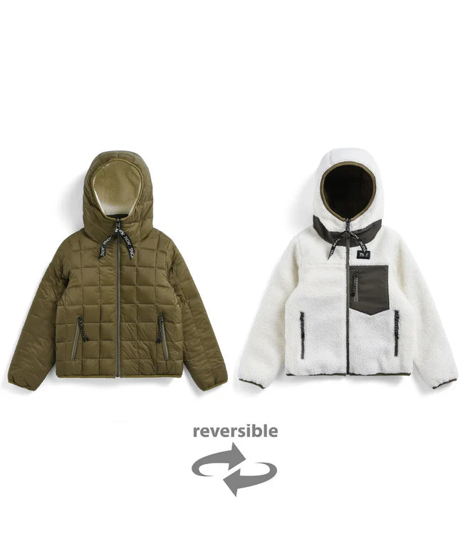타이온 키즈 패딩 일본 TAION 마운틴 리버시블 다운 플리스 후드 재킷 10컬러
