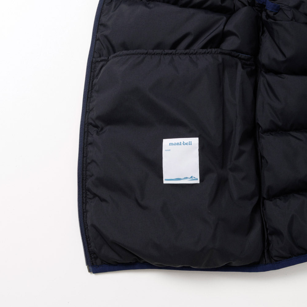 몽벨 키즈 패딩조끼 일본 네이지 다운 베스트 2컬러 140-160cm