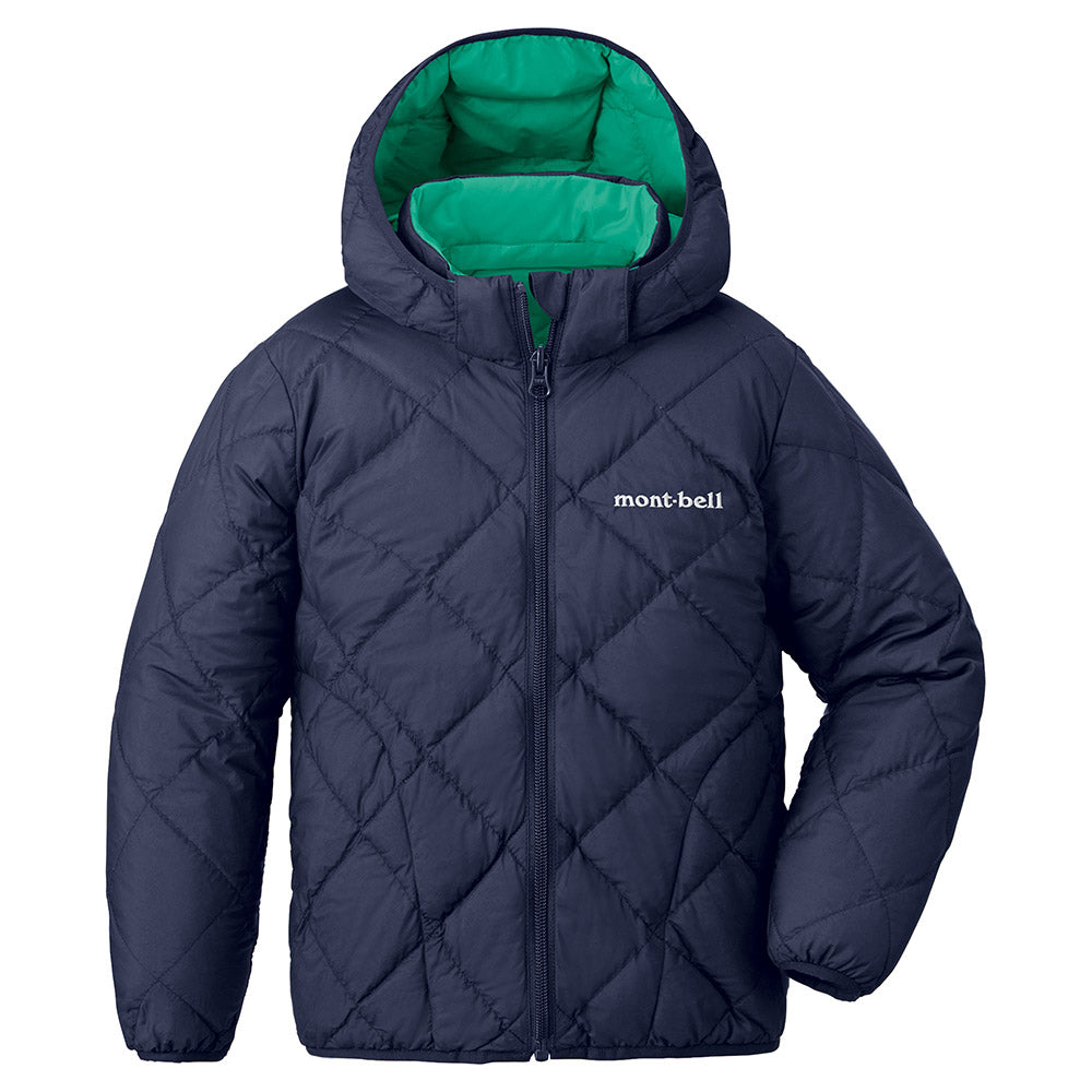몽벨 키즈 패딩 일본 후드 점퍼 리버시블 다운 파커 3컬러 100-130cm