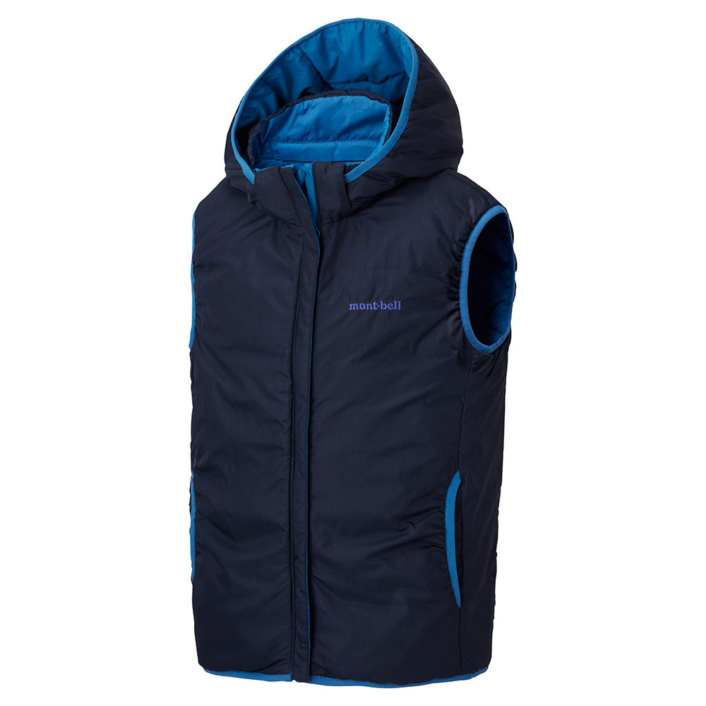 몽벨 키즈 패딩조끼 일본 서머랜드 후드 베스트 2컬러 140-160cm