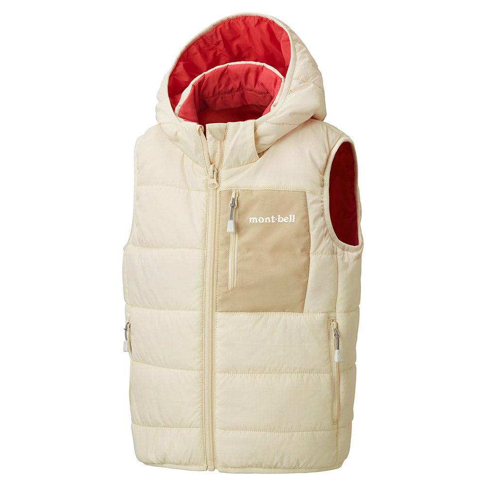 몽벨 키즈 패딩조끼 일본 서머랜드 후드 베스트 2컬러 100-130cm