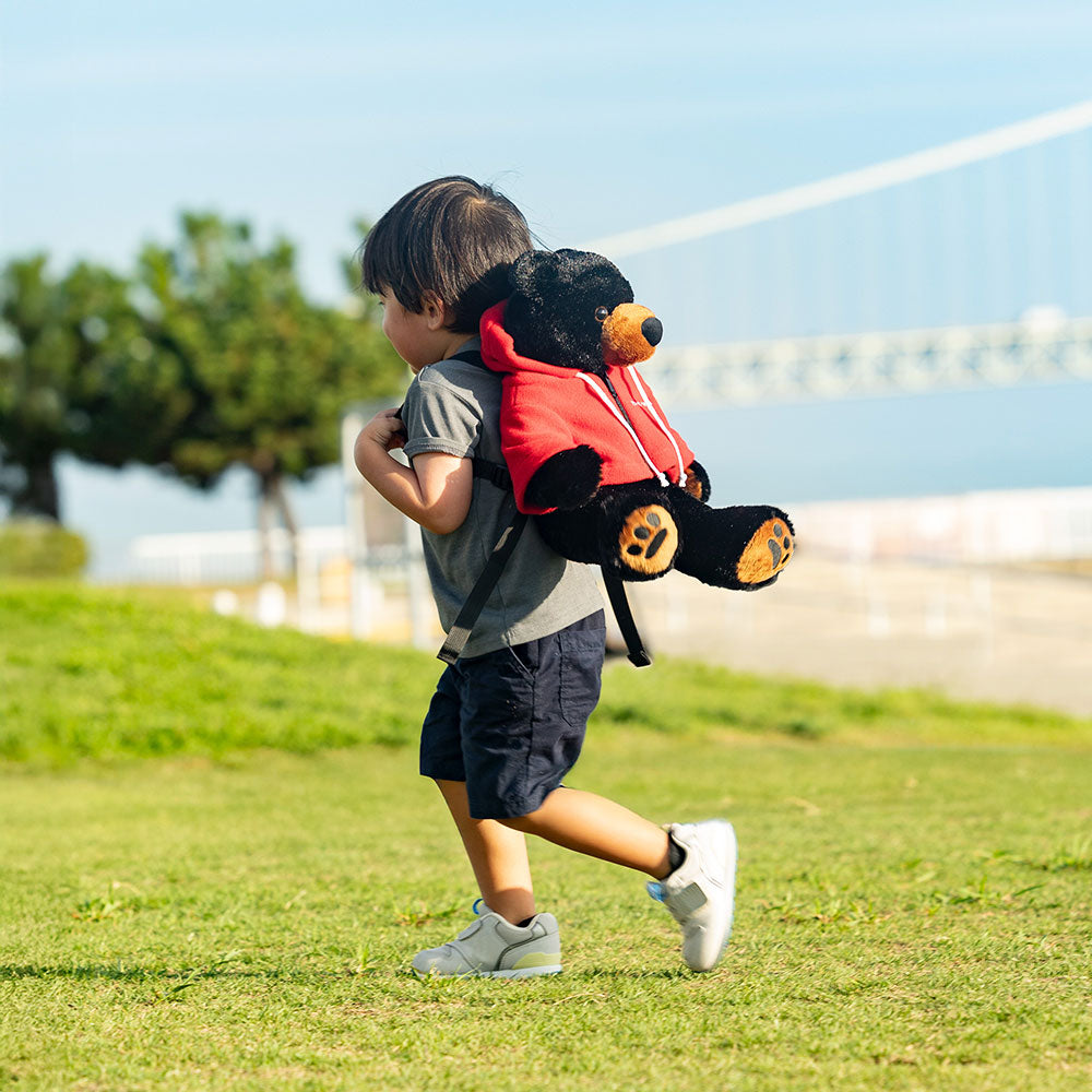 몽벨 키즈 가방 일본 몬타베어 배낭 봉제인형 백팩