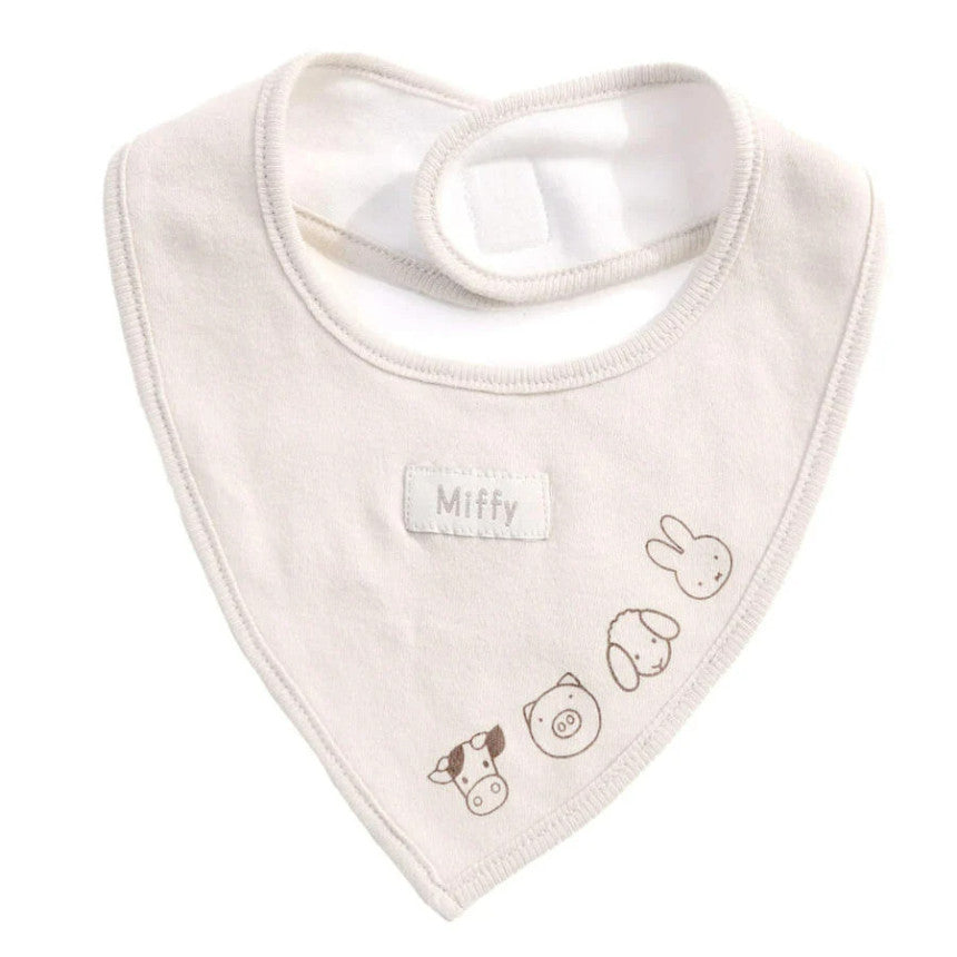 미피 턱받이 일본 베이비러스 신생아 투웨이 바디수트 세트