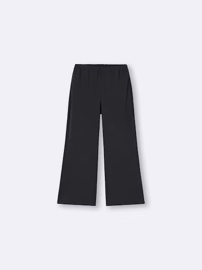 지유 키즈 바지 일본 GU 걸스 리브 와이드 플레어 팬츠 4컬러 358826