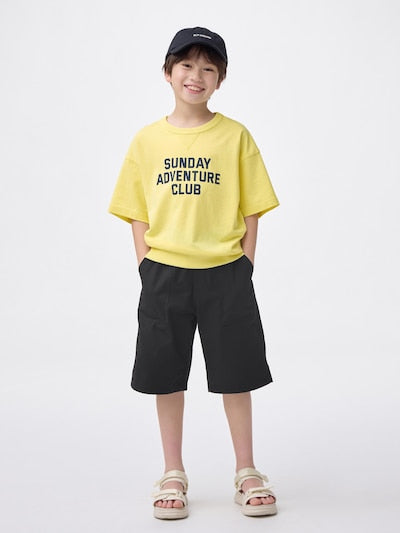 지유 키즈 반바지 일본 아동복 GU 버기 하프 팬츠 2컬러 359968
