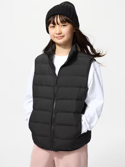 유니클로 키즈 패딩 조끼 일본 베스트 퍼프 테크 워셔블 478124 4컬러