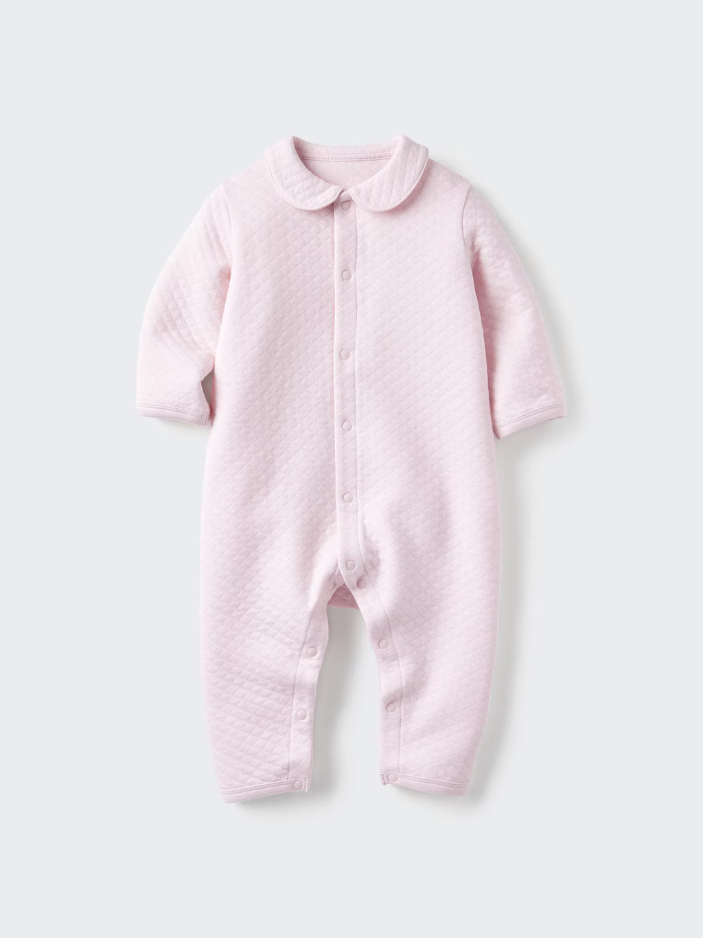 일본 유니클로 베이비 바디슈트 긴팔 퀼트 커버올 4컬러