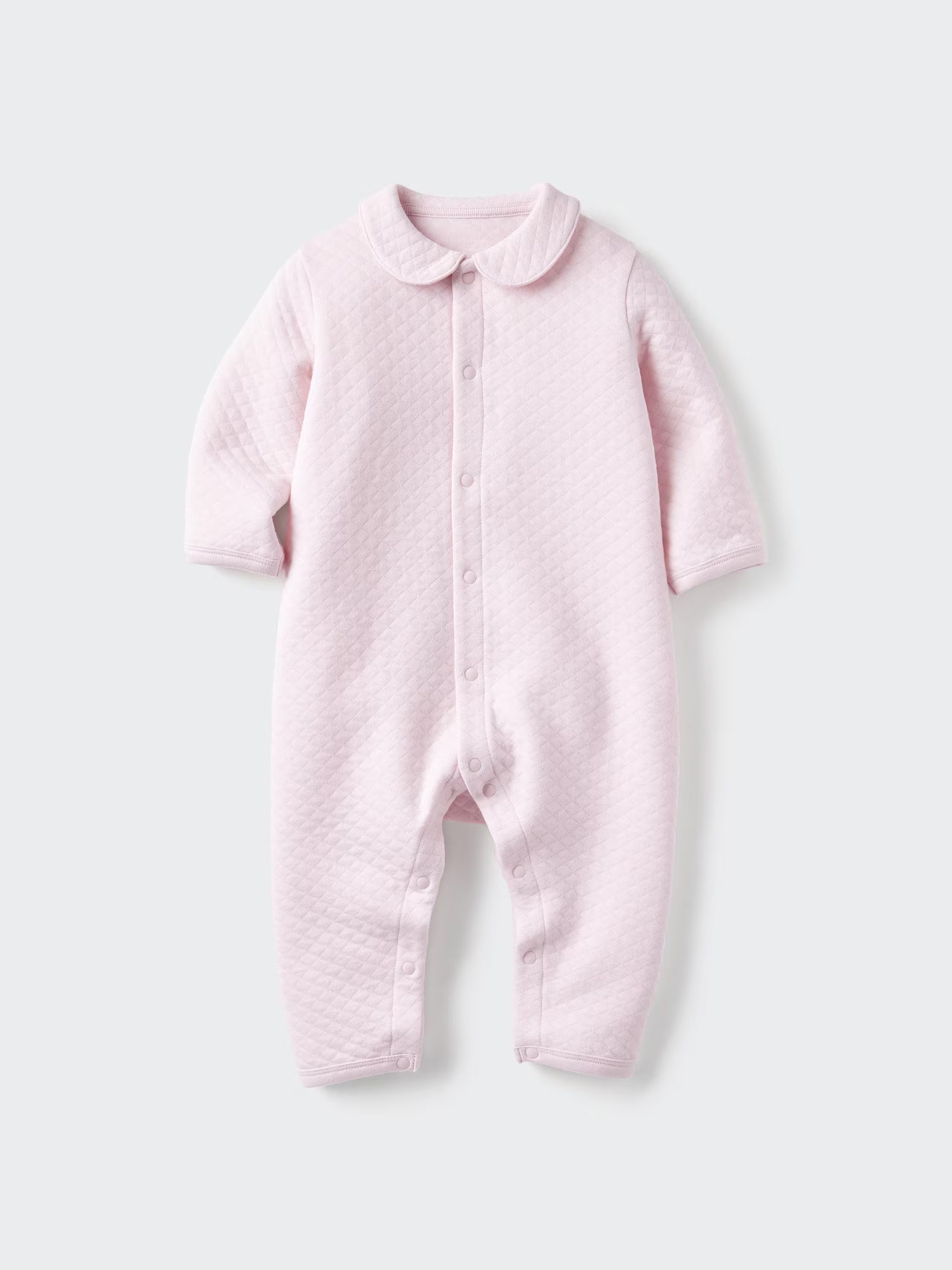 일본 유니클로 베이비 바디슈트 긴팔 퀼트 커버올 4컬러