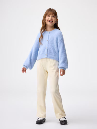 GU 키즈 바지 일본 지유 팬츠 걸스 누쿠누쿠 니트 콜 플레어 4컬러 357577