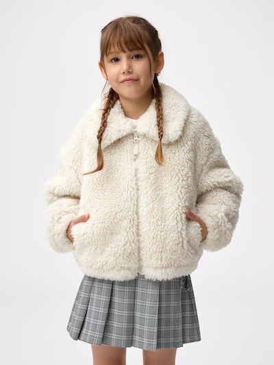 GU 키즈 자켓 일본 지유 점퍼 플러피 양털 원단 블루종 2컬러 357585