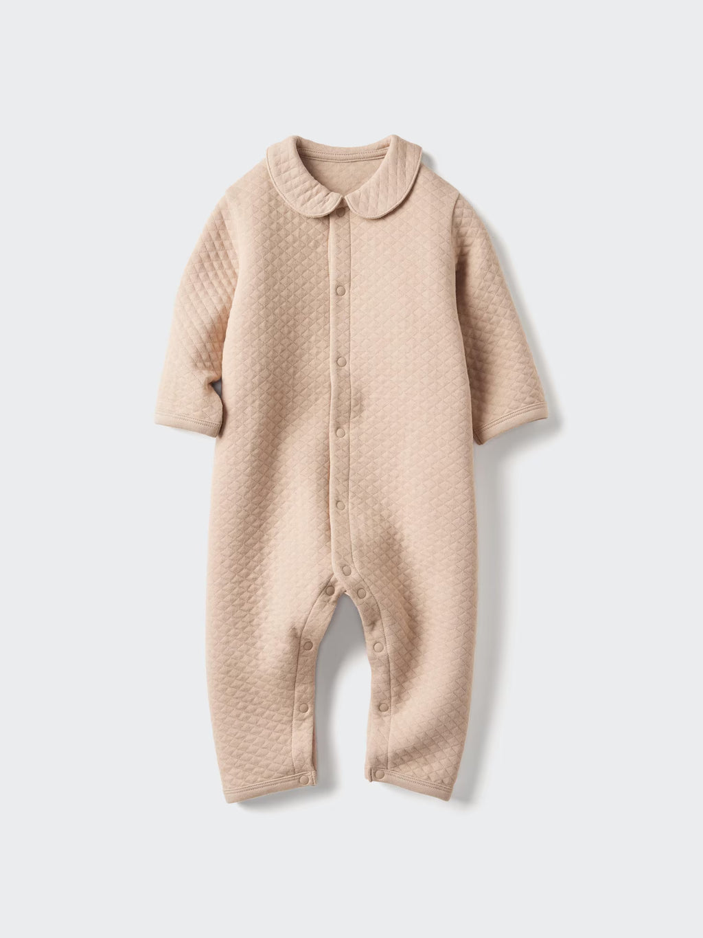 일본 유니클로 베이비 바디슈트 긴팔 퀼트 커버올 4컬러