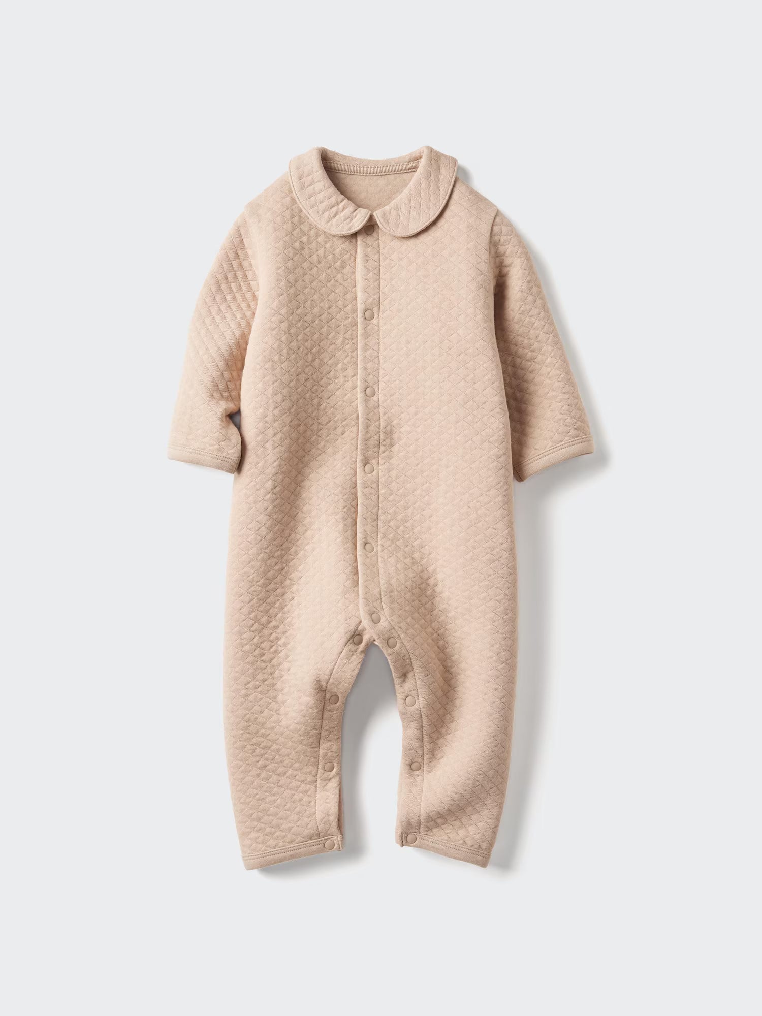 일본 유니클로 베이비 바디슈트 긴팔 퀼트 커버올 4컬러