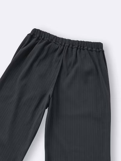 GU 키즈 바지 일본 지유 팬츠 걸스 리브 풀 와이드 플레어 2컬러 356791