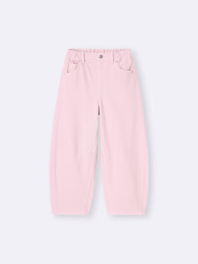 GU 키즈 바지 일본 지유 청바지 걸스 배럴 레그 라인스톤 팬츠 4컬러 358822