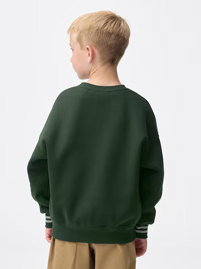 GU 키즈 티셔츠 일본 지유 맨투맨 해리포터 슬리더린 기숙사 디자인 357643