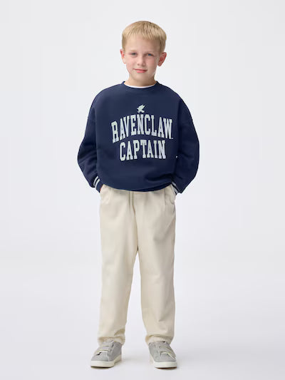 GU 키즈 티셔츠 일본 지유 맨투맨 해리포터 레이브 클로우 캡틴 357643