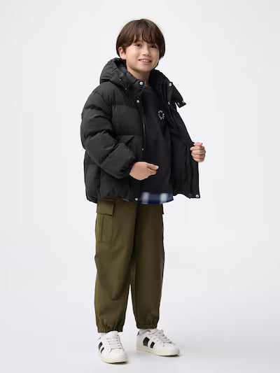 GU 키즈 패딩 일본 지유 블루종 자켓 후드 디자인 4컬러 357774