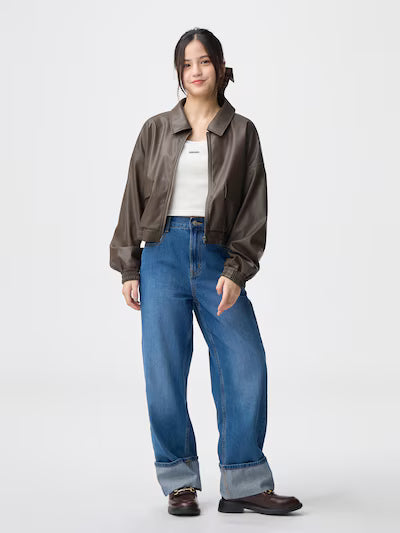 GU 키즈 자켓 일본 지유 점퍼 항공점퍼 주니어 걸스 디자인 358051 2컬러