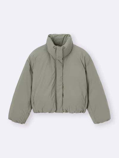 GU 키즈 패딩 일본 지유 점퍼 걸스 웜 크롭 블루종 주니어 358052 3컬러