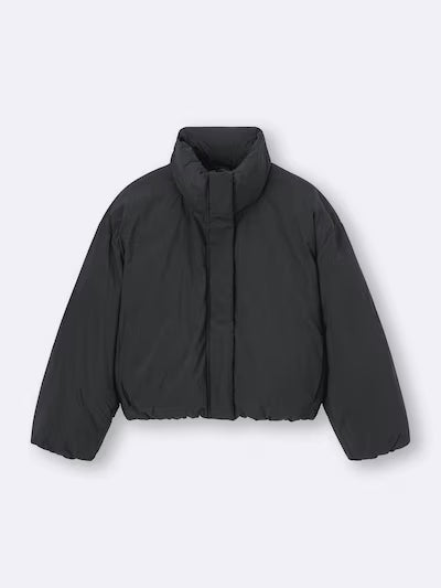 GU 키즈 패딩 일본 지유 점퍼 걸스 웜 크롭 블루종 주니어 358052 3컬러