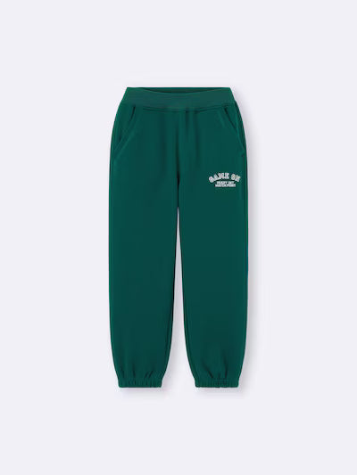 GU 키즈 바지 일본 지유 팬츠 남녀겸용 헤비 웨이트 조거팬츠 358219 3컬러