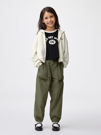 GU 키즈 바지 일본 지유 프리 스와이드 조거 팬츠 358220 2컬러