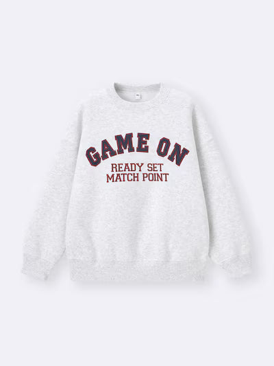 GU 키즈 티셔츠 일본 지유 후드티 게임온 헤비웨이트 3컬러 358222