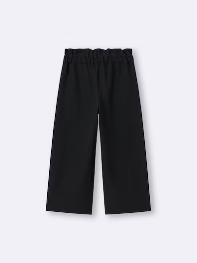 GU 키즈 바지 일본 지유 걸스 기모 와이드 팬츠 358428