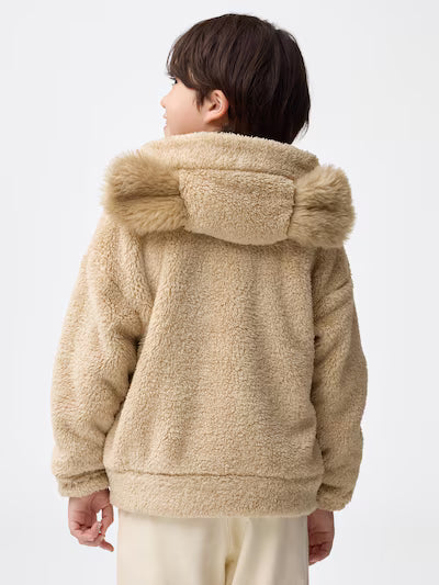 GU 키즈 티셔츠 일본 지유 후드집업 마시멜로필 후드티 강아지 디자인 358558