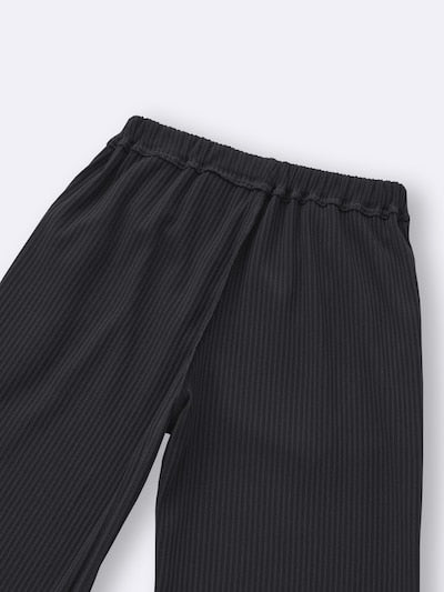 지유 키즈 바지 일본 GU 걸스 리브 와이드 플레어 팬츠 4컬러 358826