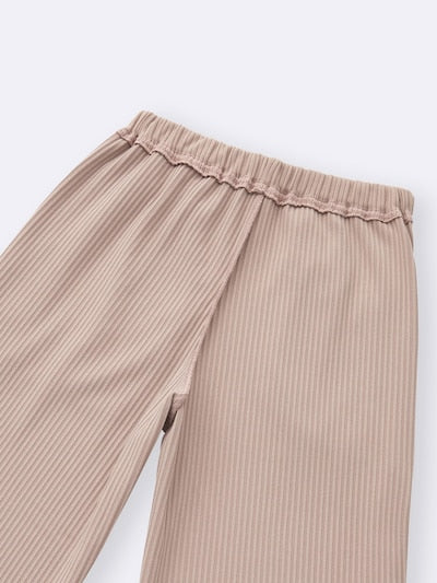 지유 키즈 바지 일본 GU 걸스 리브 와이드 플레어 팬츠 4컬러 358826