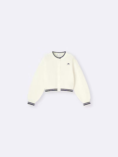 GU 키즈 가디건 일본 지유 카디건 워셔블 니트 라인 358844 2컬러