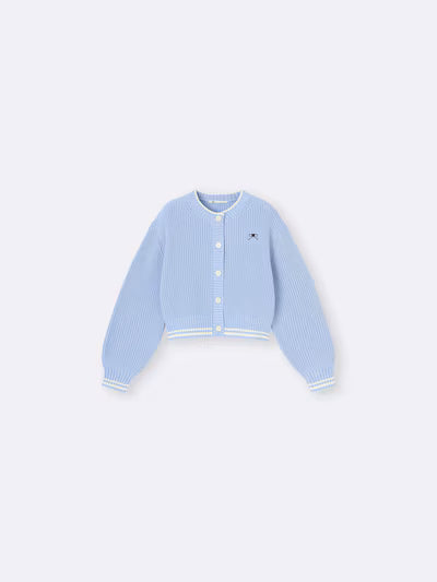 GU 키즈 가디건 일본 지유 카디건 워셔블 니트 라인 358844 2컬러