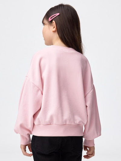 Uniqlo Kids T-shirt Japanese Short Sleeve UT Popmart Girls UT Gray 