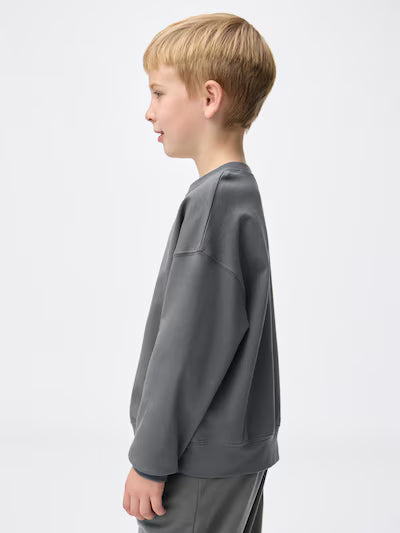 GU 키즈 티셔츠 일본 지유 남여공용 코튼 스웨트 풀오버 맨투맨 3컬러