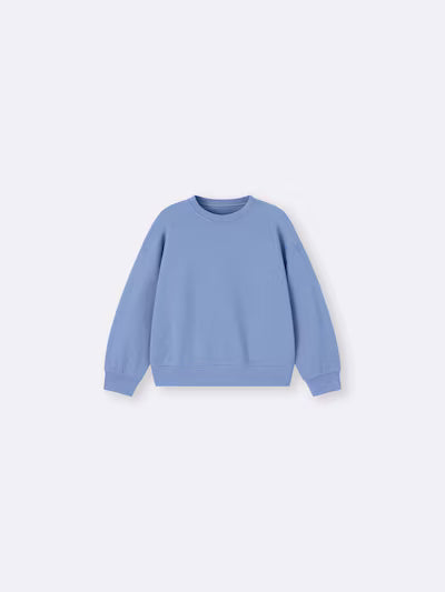 GU 키즈 티셔츠 일본 지유 남여공용 코튼 스웨트 풀오버 맨투맨 3컬러