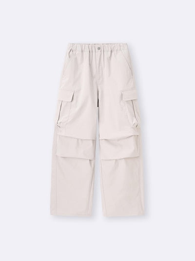 지유 키즈 바지 일본 GU 걸스 드라이 카고 팬츠 JR+E 2컬러 360519