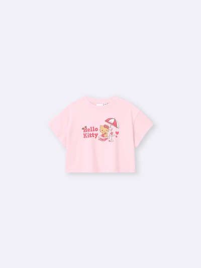 지유 키즈 반팔 일본 GU 걸스 산리오 프린트 티셔츠 3컬러 361277