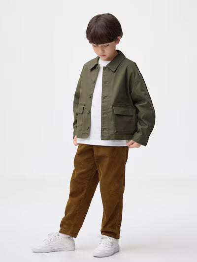 GU 키즈 바지 일본 지유 팬츠 남녀겸용 코튜도리 캐럿 디자인 2컬러 358226