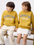 GU 키즈 티셔츠 일본 지유 후드티 게임온 헤비웨이트 3컬러 358222
