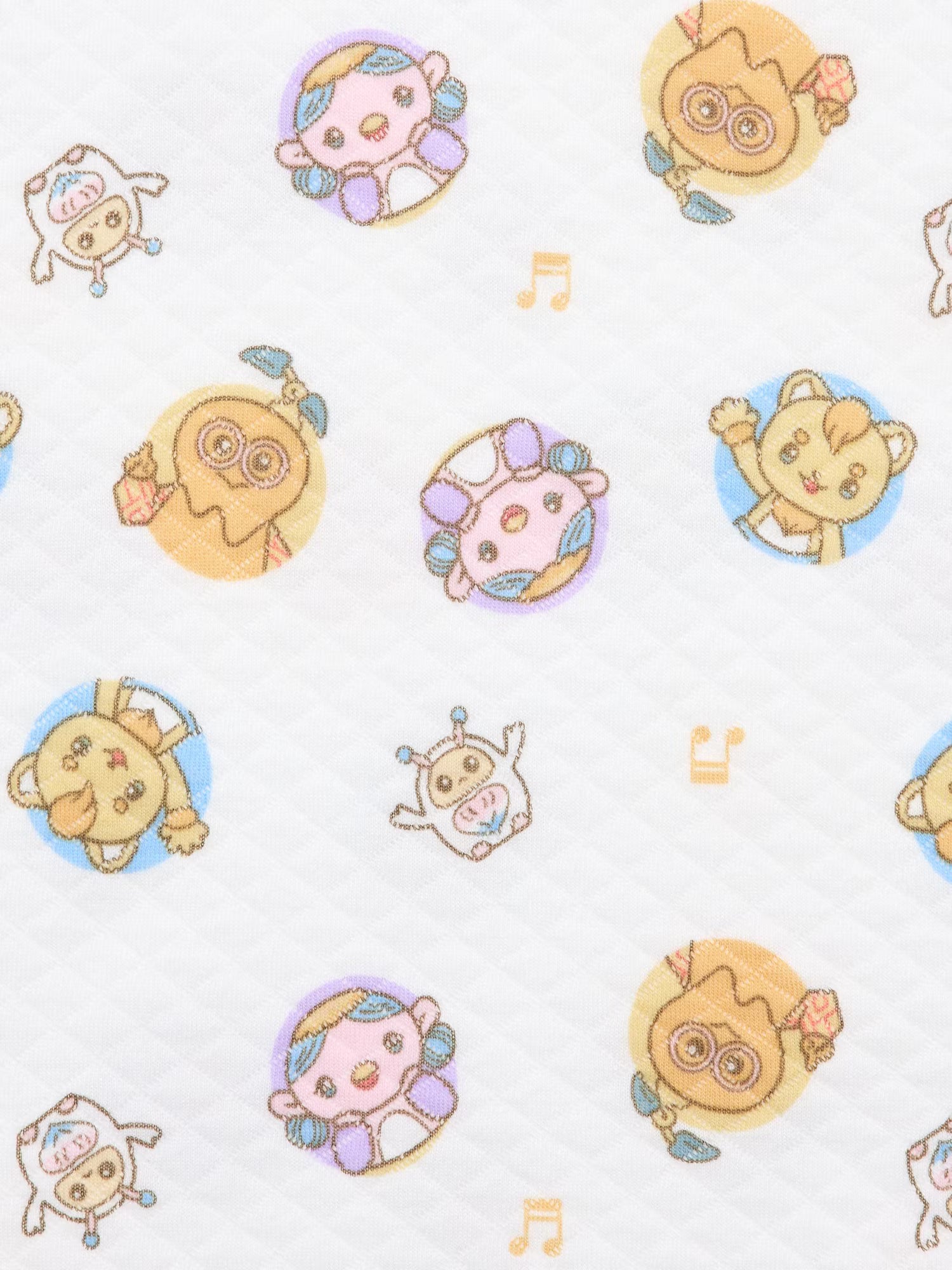 유니클로 베이비 잠옷 일본 파자마 동물 친구들 퀼트 긴팔 긴바지 세트