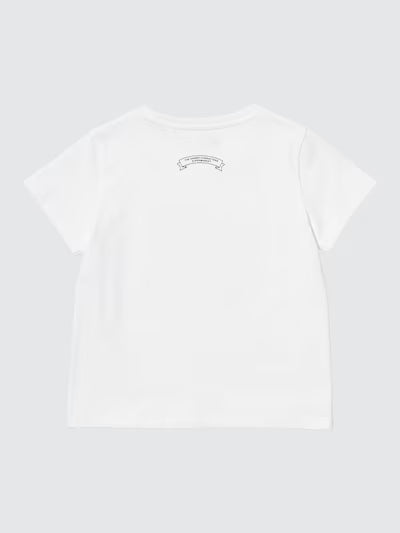 유니클로 키즈 반팔 일본 산리오 크롭 UT 걸즈 티셔츠 479958 화이트