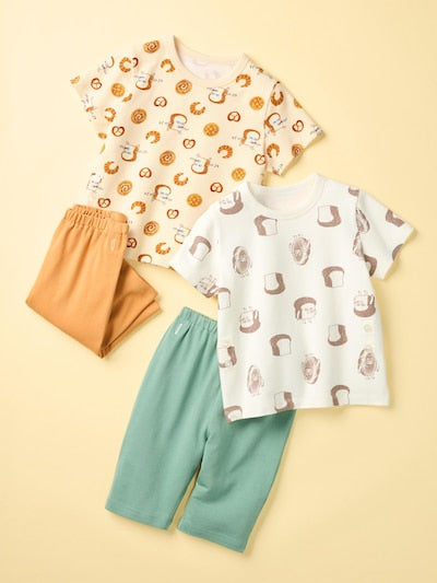 Uniqlo Kids' T-shirt, Japanese long-sleeved T-shirt, washable Milano rib sweater, 3 colors 