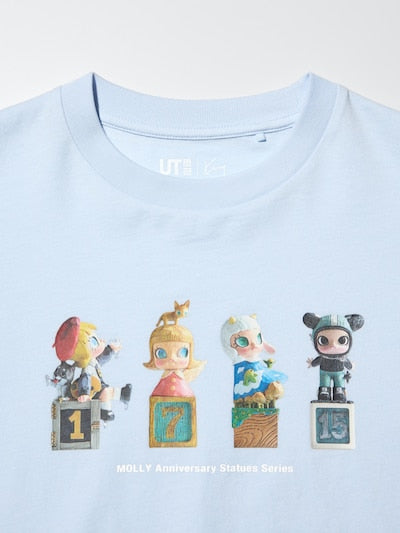 유니클로 티셔츠 일본 UNIQLO UT 걸스 팝마트 몰리 반팔티 483366