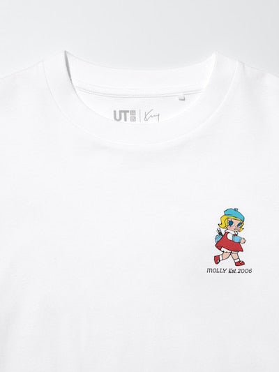 유니클로 티셔츠 일본 UNIQLO UT 걸스 팝마트 몰리 반팔티 483367