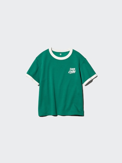 Uniqlo Kids' T-shirt, Japanese long-sleeved T-shirt, washable Milano rib sweater, 3 colors 