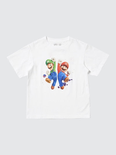 유니클로 티셔츠 일본 UNIQLO UT 슈퍼마리오 갤럭시 반팔티 483707