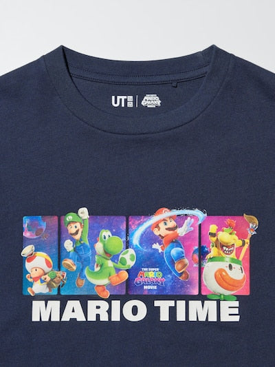 유니클로 티셔츠 일본 UNIQLO UT 슈퍼마리오 갤럭시 반팔티 483708